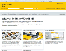 Tablet Screenshot of dpdhl-corporate.net